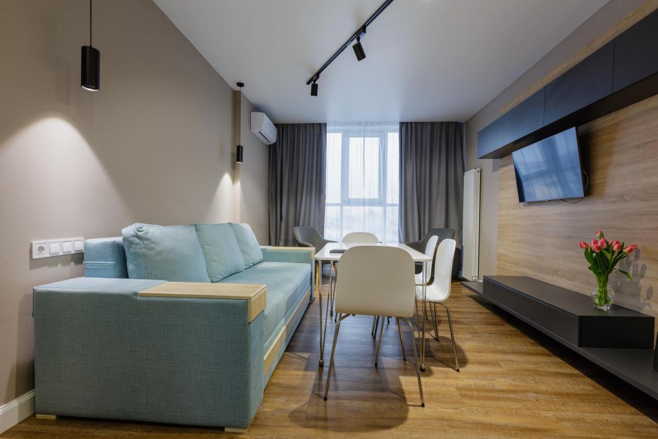 Studio Viktory 5 В, 21 Floor, Kiev Dış mekan fotoğraf